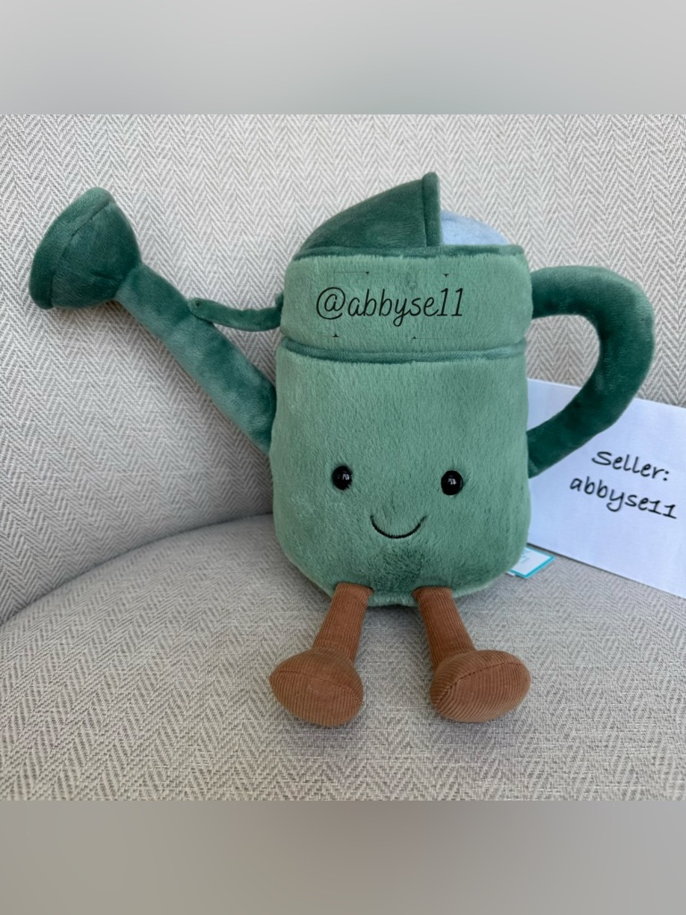 Jellycat Amuseables Watering Can - Authentic - Brand New With Tags - Fast Ship